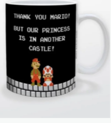 Tasse / Mug - Super Mario (Our Princess Is In Another Castle)